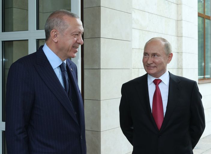 Cumhurbaşkanı Erdoğan: Putin ile verimli bir görüşme gerçekleştirdik