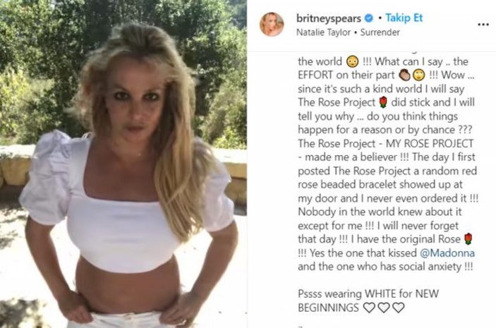 Britney Spears: Belgesel doğru değil