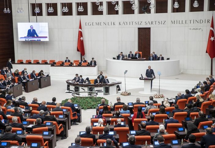 a Cumhurbaşkanı Erdoğan, Yeni Yasama Yılı'nın açılışına katıldı