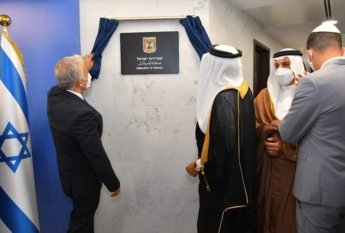 Bahreyn'de İsrail'in büyükelçilik binası için resmi açılış yapıldı
