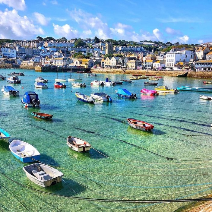 Yerli ve yabancı turistlerin uğrak yeri: Cornwall