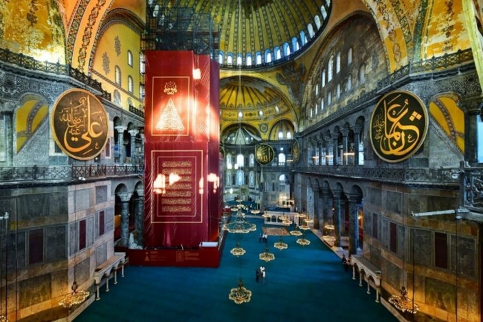 Ayasofya Camii'ni 3,5 milyondan fazla kişi ziyaret etti