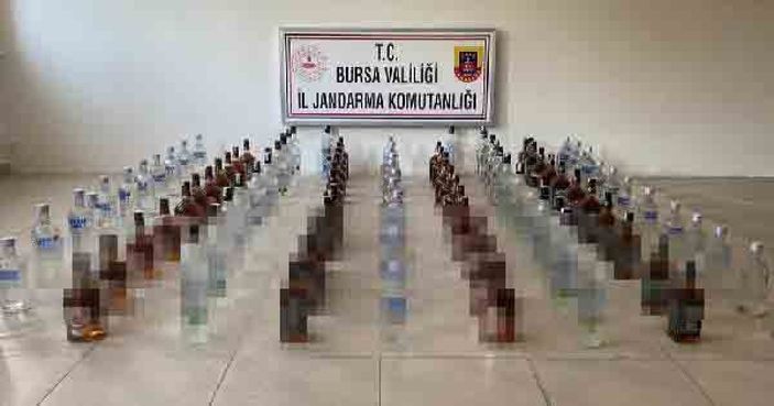 d Bursa kaçak içki operasyonu
