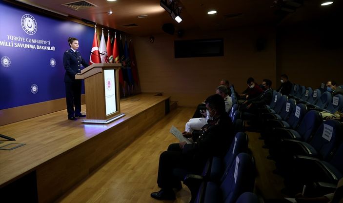 MSB: Yunanistan'a sahada gerekli karşılık veriliyor