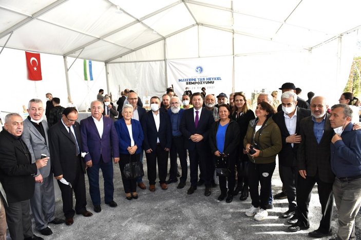 Maltepe Belediyesi, Uluslararası Taş Heykel Sempozyumu'nu başlattı