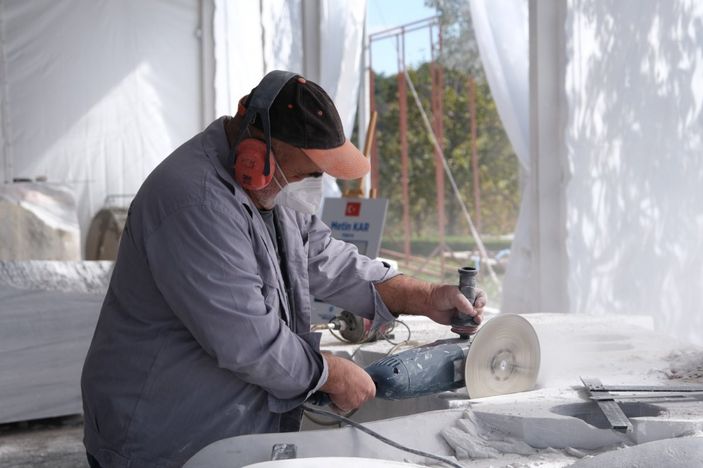 Maltepe Belediyesi, Uluslararası Taş Heykel Sempozyumu'nu başlattı