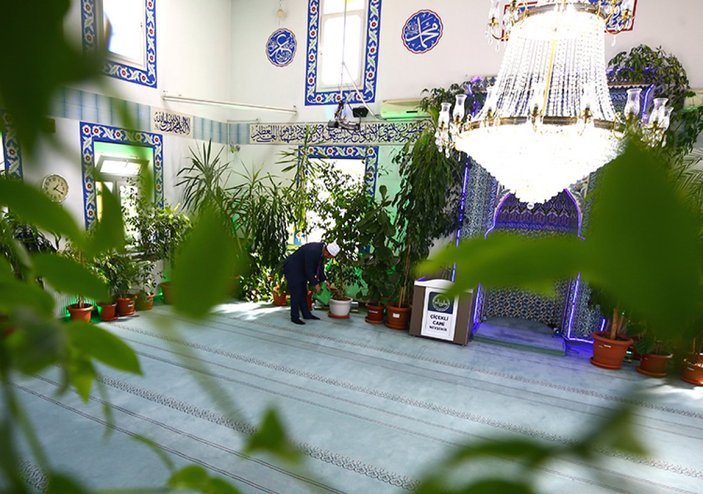 Nevşehir’deki camiyi görenler hayretler içerisinde kalıyor