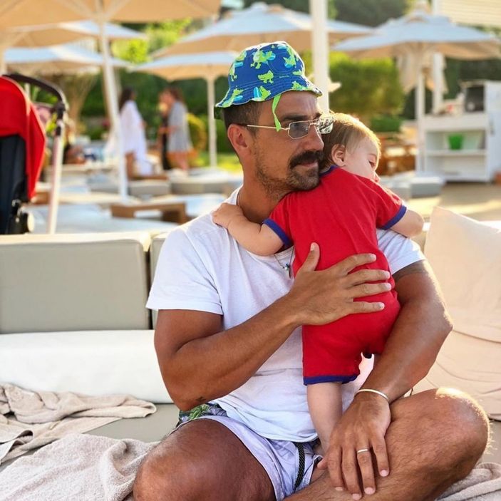 Bir Zamanlar Çukurova'nın Hakan'ı paylaştı: İbrahim Çelikkol'un oğlu 'Ali' kocaman oldu