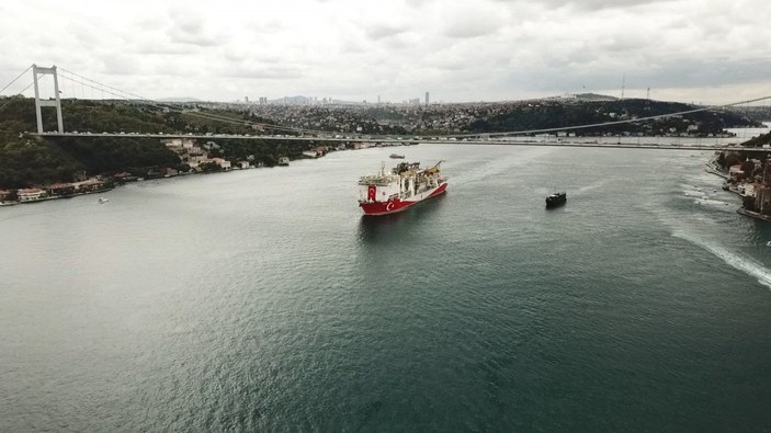 Yavuz Sondaj Gemisi, Karadeniz’e açıldı
