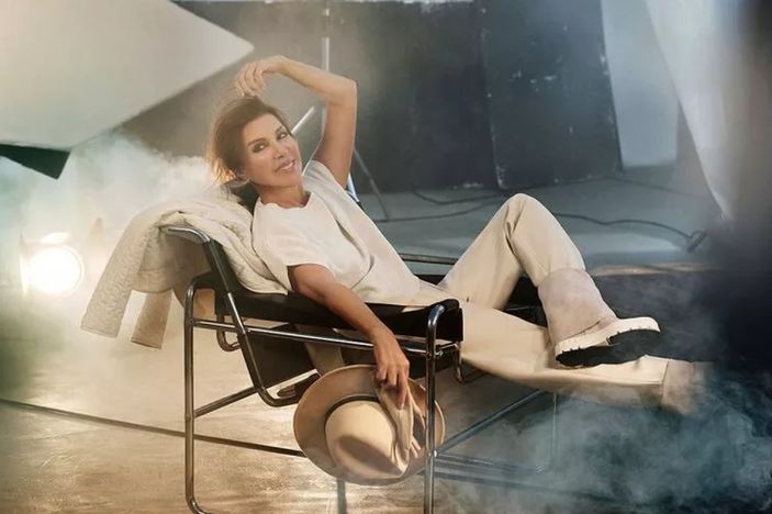 Nebahat Çehre tam 48 saat poz verdi: Kampa girdi, su içti, yoğurt yedi...