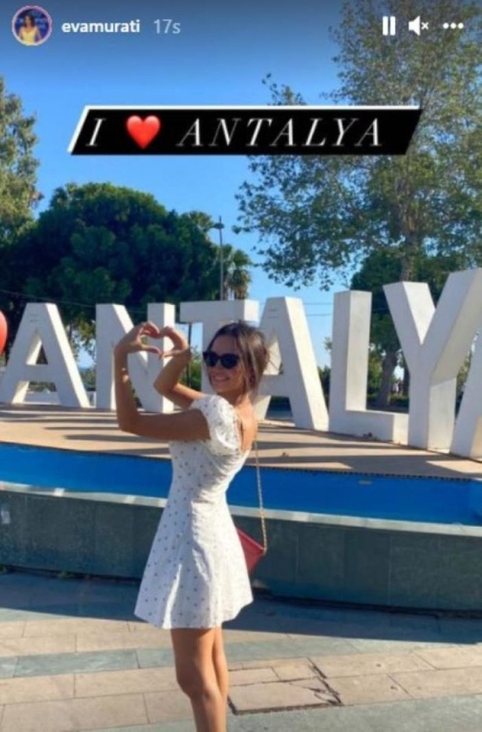 Eva Murati yeniden Antalya'da