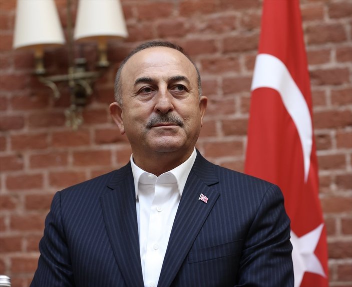 Bakan Çavuşoğlu, Ukraynalı mevkidaşı ile ortak basın toplantısı düzenledi