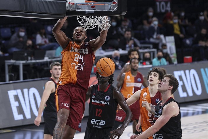 Galatasaray Şampiyonlar Ligi'nde ERA Nymburk'u yendi