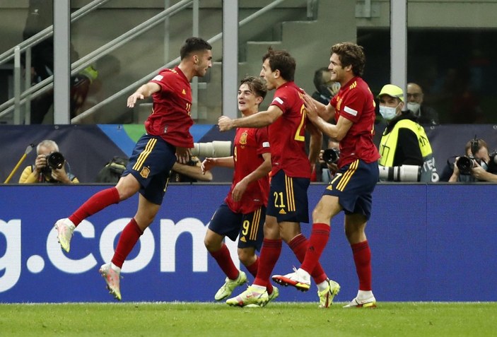 İtalya'yı yenen İspanya, UEFA Uluslar Ligi'nde finalde