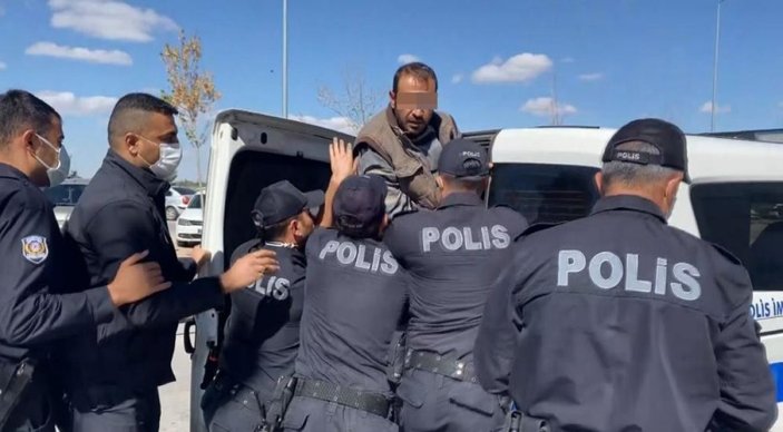 Aksaray'da polisten kaçan şoför: Ben emniyet müdürüyüm, amir buraya gelsin