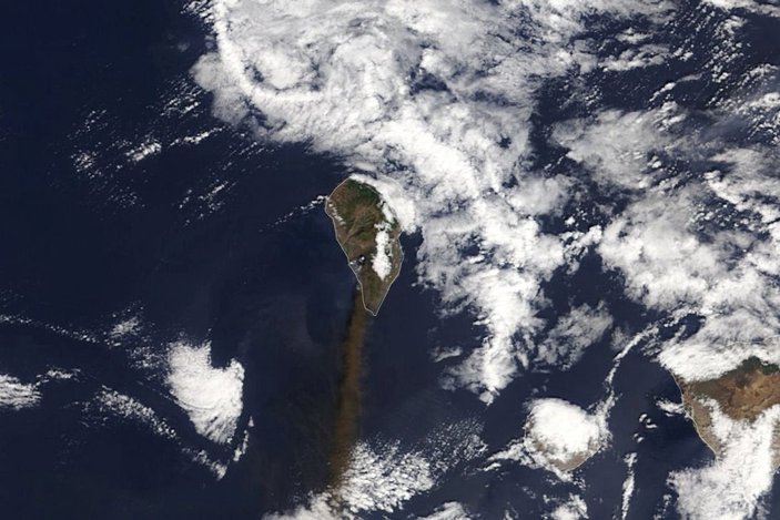 La Palma'da lavlar 431 hektarlık alanı kapladı