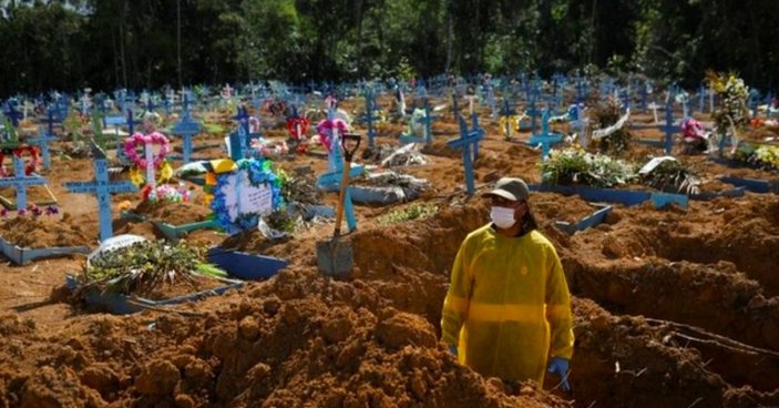 Brezilya'da koronadan ölenlerin sayısı 600 bini geçti
