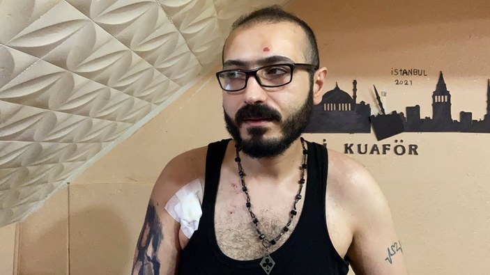 İstanbul’da kuaförde bıçaklı saldırı yaşandı