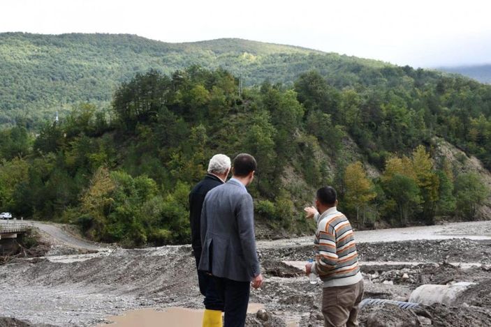 i Kastamonu'da ikinci sel felaketinin ardından köprüler onarıldı