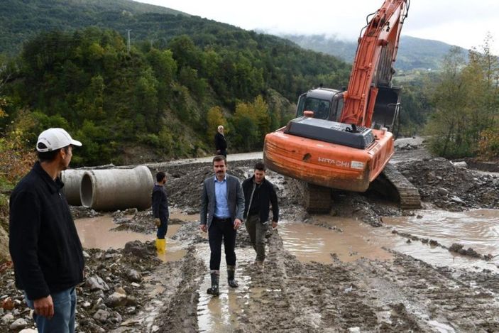 i Kastamonu'da ikinci sel felaketinin ardından köprüler onarıldı