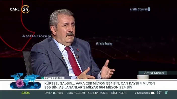 Mustafa Destici: Devlet, teröristlerin hiçbir kuruluşuna müsaade etmemeli