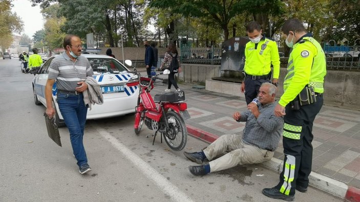 Bursa’da, trafik cezasını duyan adam baygınlık geçirdi