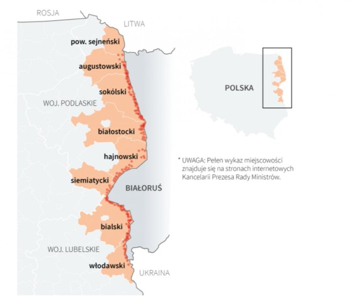 Polonya göçmenlere karşı Belarus sınırına duvar örecek