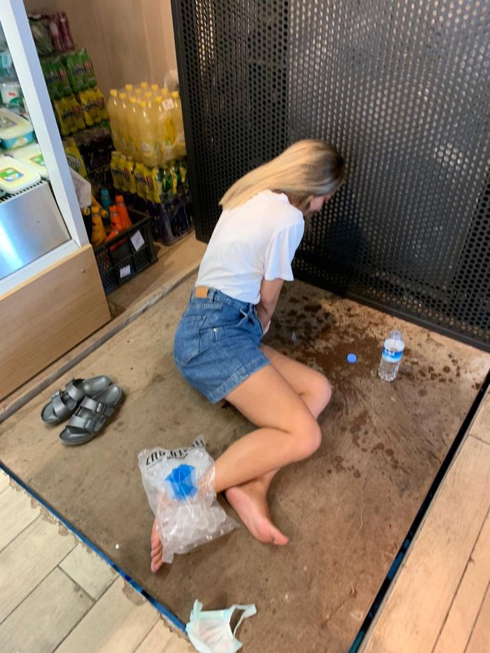 i Muğla’da alışveriş yapan kadın, asansör boşluğuna düştü