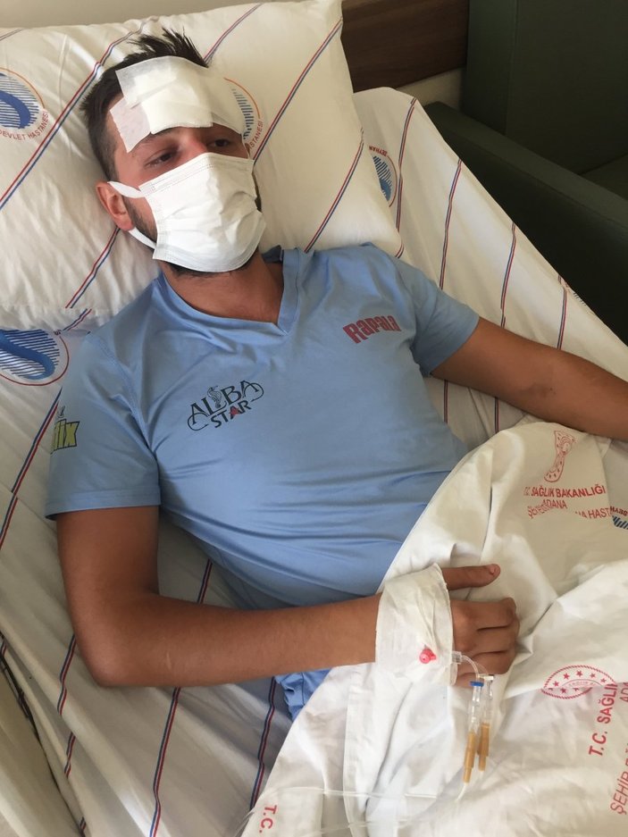 Adana’da 15 kişinin sopalarla darbettiği genç ölümden döndü
