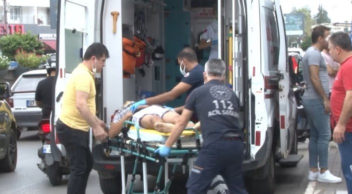 Antalya’da Kırgızistanlı genç, 7’nci kattan düştü