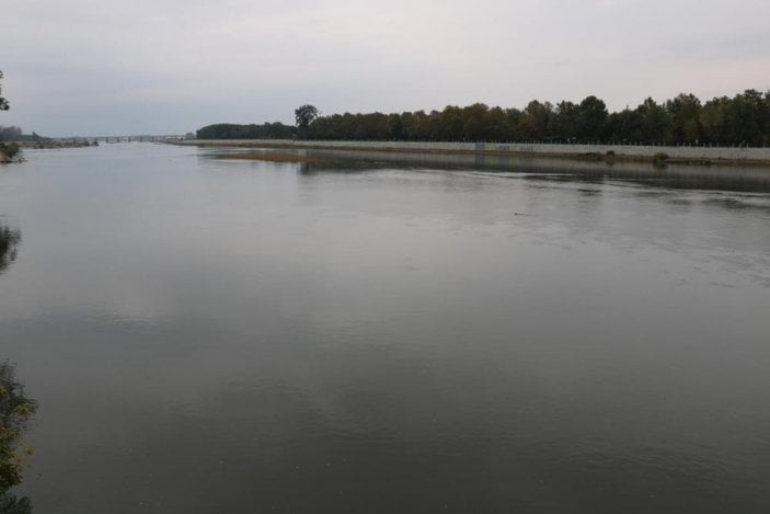 Edirne'de nehirlerde su taşkını yaşandı