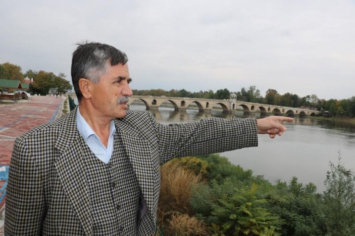 Edirne'de nehirlerde su taşkını yaşandı