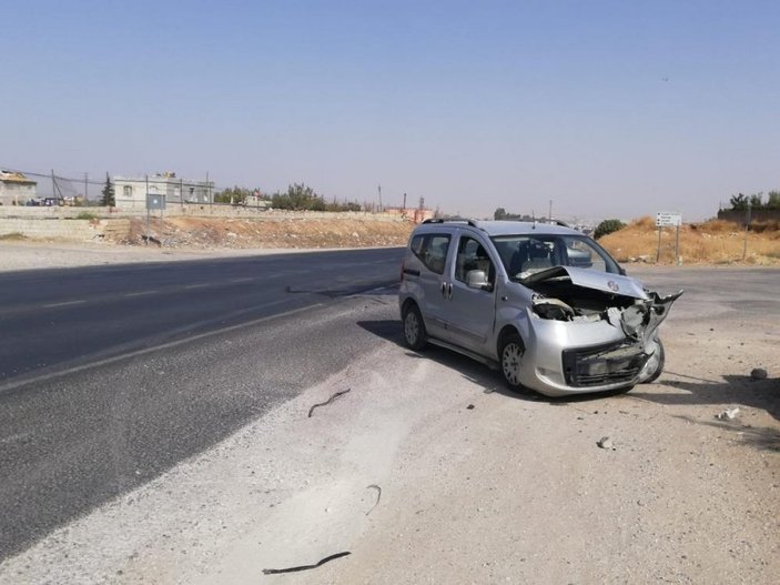 Gaziantep'te meydana gelen kazada 3 kişi yaralandı
