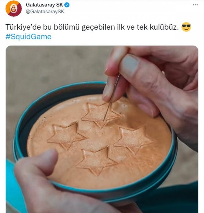 Galatasaray'dan Squid Game sahnesiyle gönderme