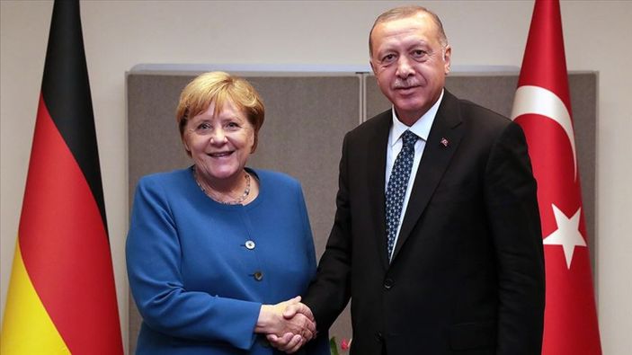 Cumhurbaşkanı Erdoğan Huber Köşkü'nde