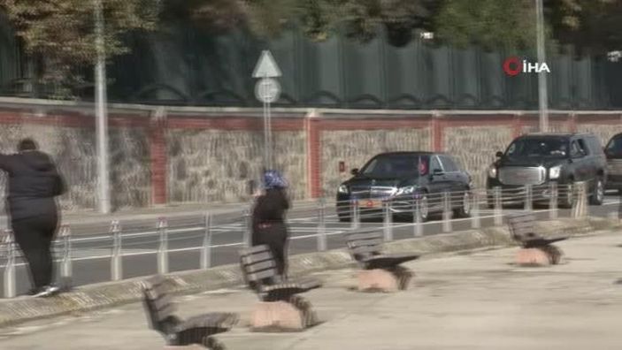 Cumhurbaşkanı Erdoğan Huber Köşkü'nde