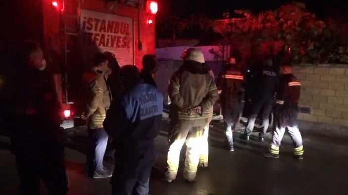Silivri'de kaçak elektrik kablosu yangın çıkardı