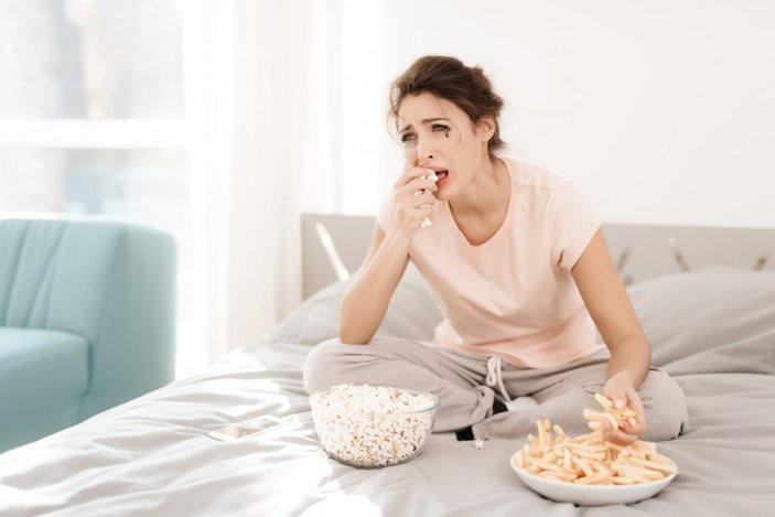 Yanlış beslenme alışkanlıkları stresi tetikliyor