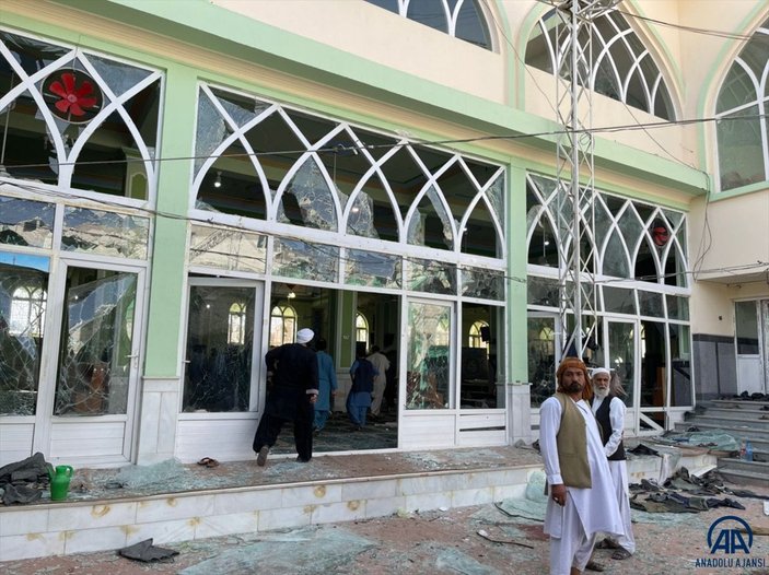 Afganistan’da, DEAŞ’ın cami saldırısı görüntüleri ortaya çıktı