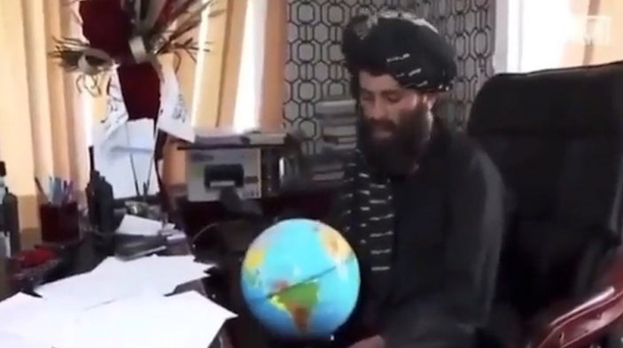 Taliban'ın atadığı vali, Afganistan'ı haritada bulamadı
