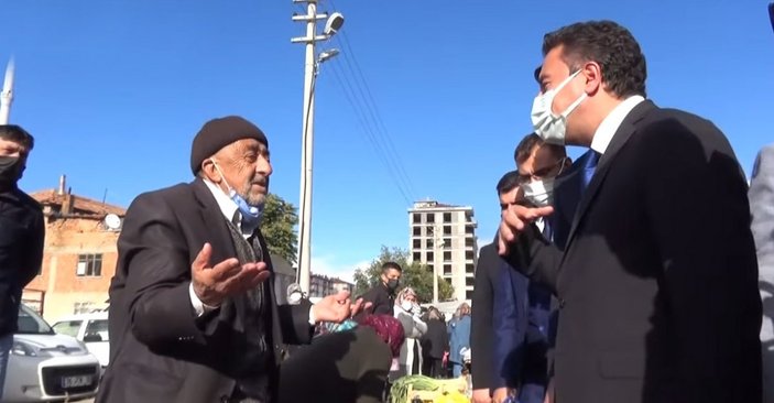 Ali Babacan, Ankara'da vatandaşların tepkisiyle karşılaştı