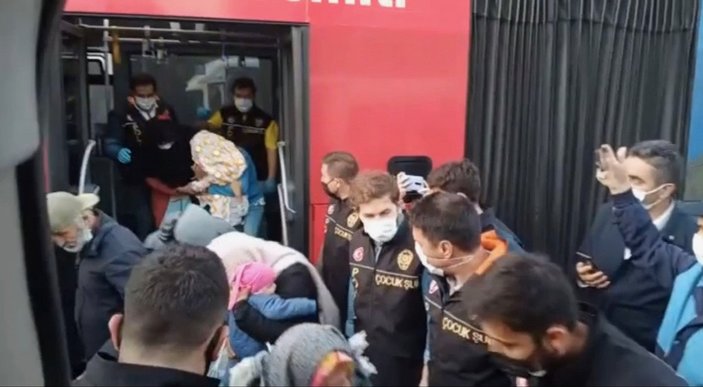 İstanbul'da zorla dilendirilen 36 çocuk koruma altına alındı