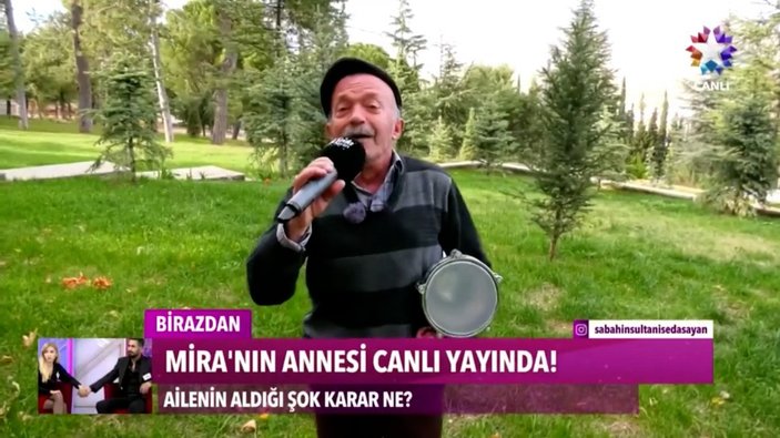Veli Çeliköz, bu kez de Seda Sayan'ın programında türkü söyledi