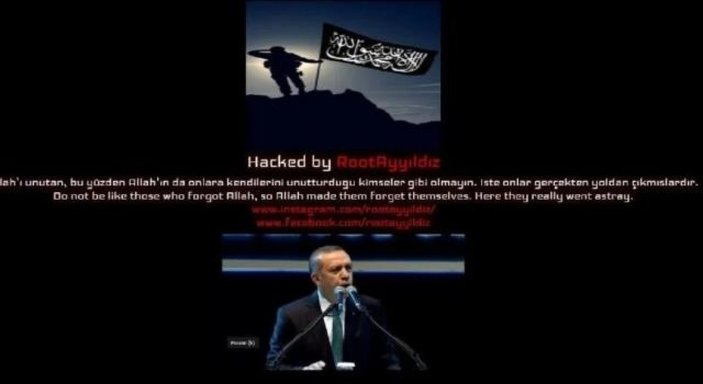 Donald Trump’ın internet sitesini, Sinoplu Can hackledi