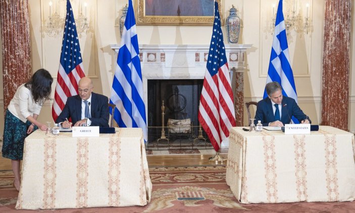 ABD: Savunma anlaşması Yunanistan'ın güvenliğine katkı sağlıyor