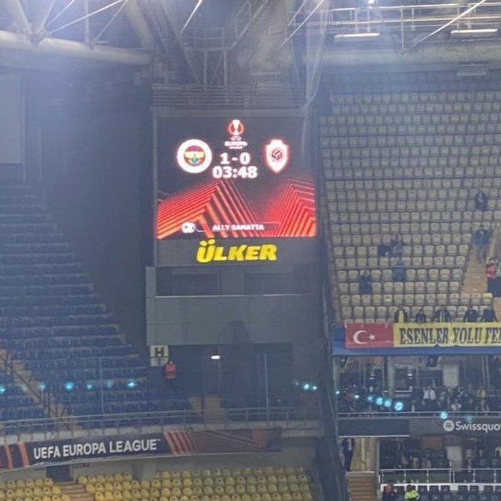 Samatta'nın golü yanlışlıkla Fenerbahçe'ye yazıldı