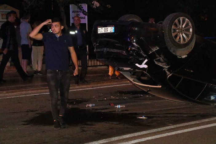 Antalya'da kaza sonrası tartışma çıktı