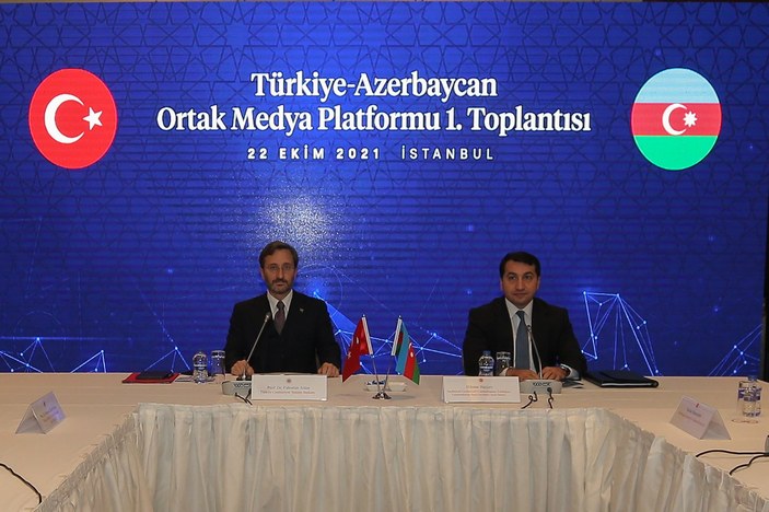 Fahrettin Altun: Türkiye ve Azerbaycan, uluslararası ses getirecek çalışmalar imzalayacak