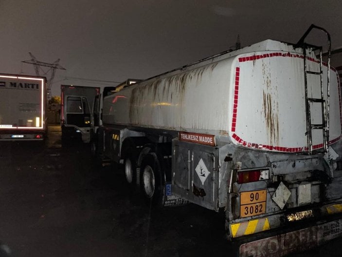 İstanbul’da, 73 bin 500 litre kaçak on numara yağ ele geçirildi