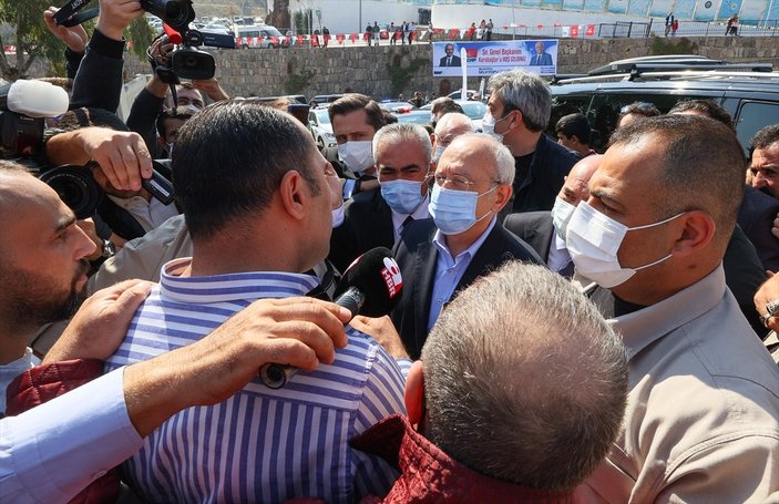 Kemal Kılıçdaroğlu'nun İzmir ziyaretinde gergin anlar
